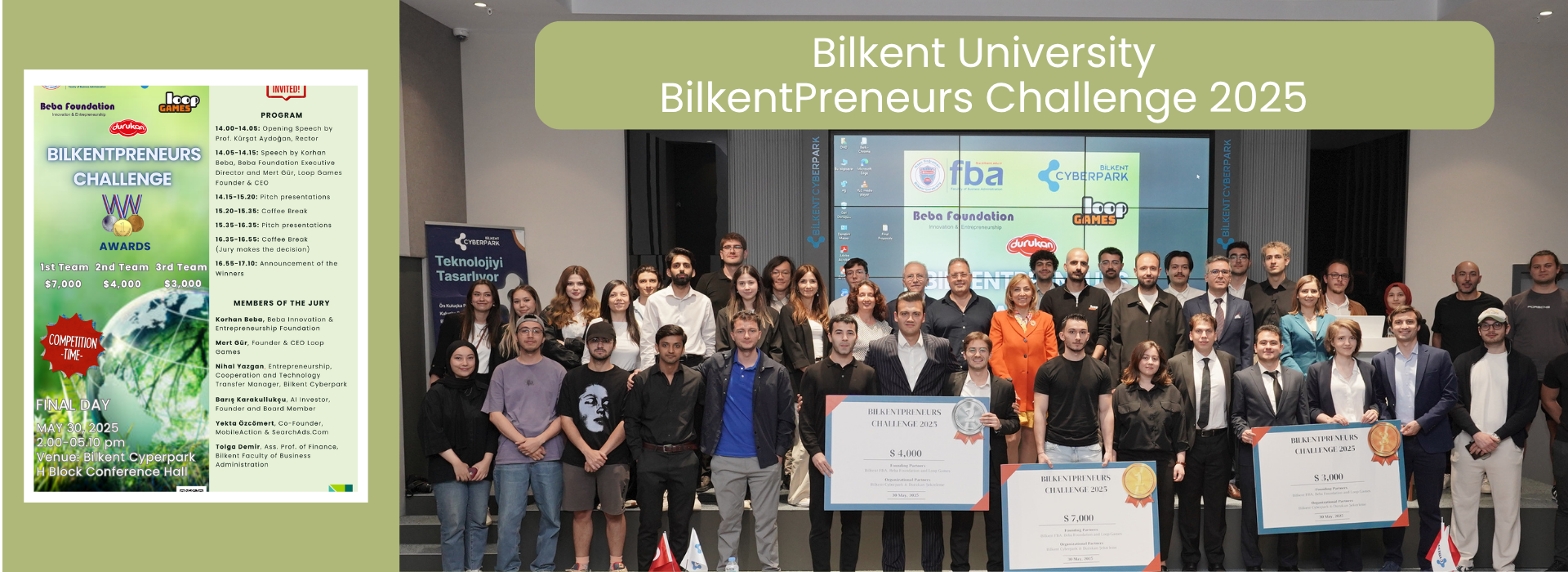 BILKENT UNIVERSITY BILKENTPRENEURS CHALLENGE